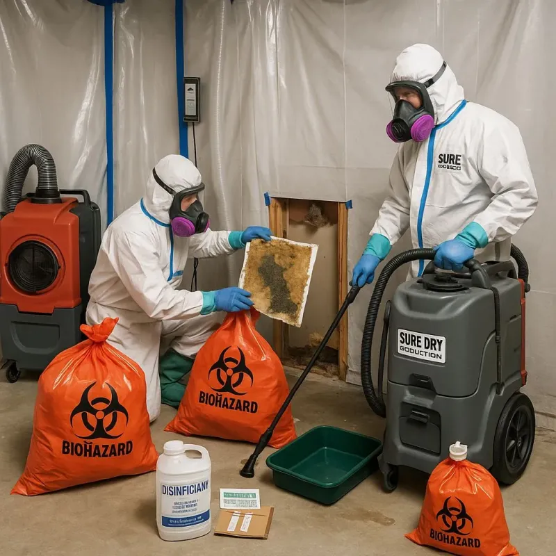 Contaminated Water Handling Protocols process in Blanco, TX